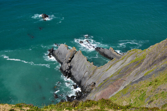 The ironically-named Lucky Hole