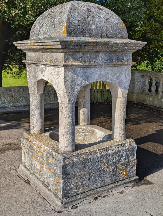 Ornamental well at Mount Edgcumbe