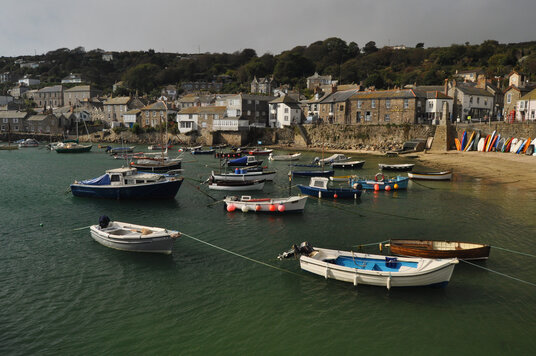 View from Mousehole's North Pier