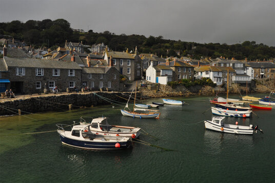View from Mousehole's South Pier