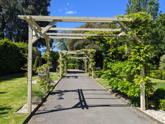 Pergola at Mount Edgcumbe