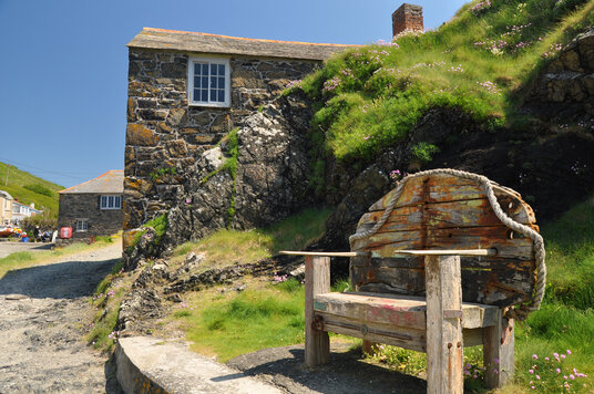 Bench at Mullion Cove