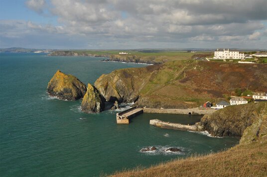 Breakwaters at Mullion Cove