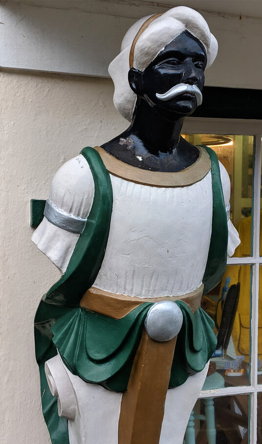Figurehead at Mullion Cove