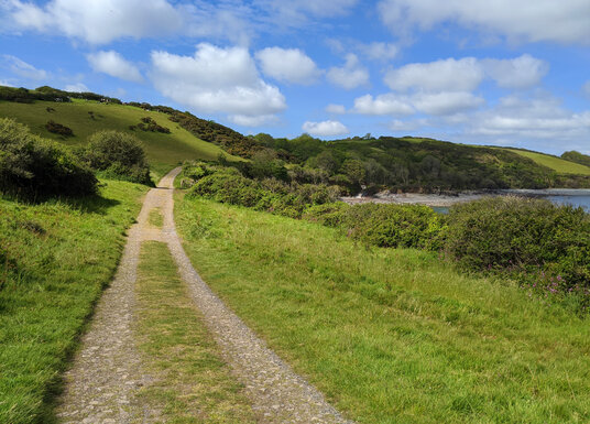Track from Nare Point