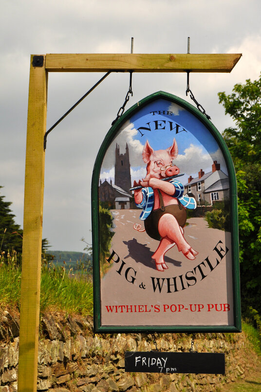 The New Pig & Whistle at Withiel