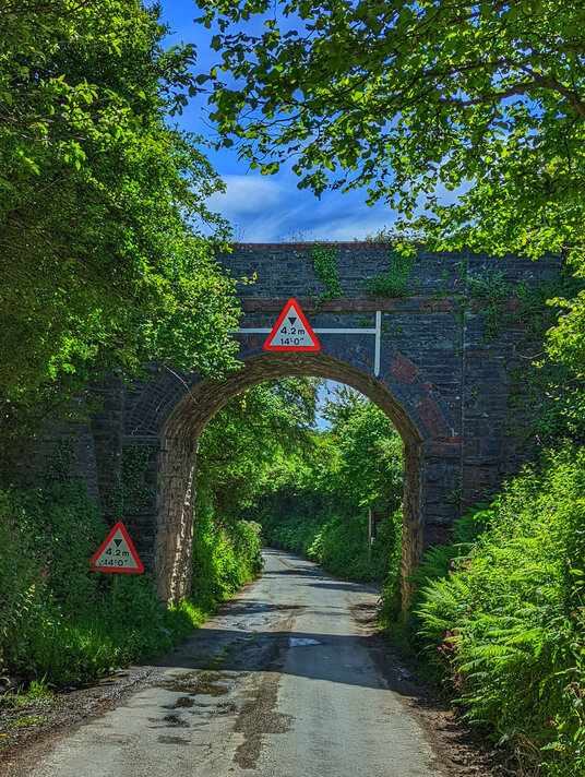Bridge from the North Cornwall Railway