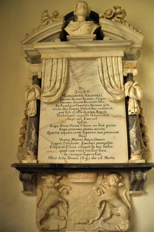 In St Newlyn East Church