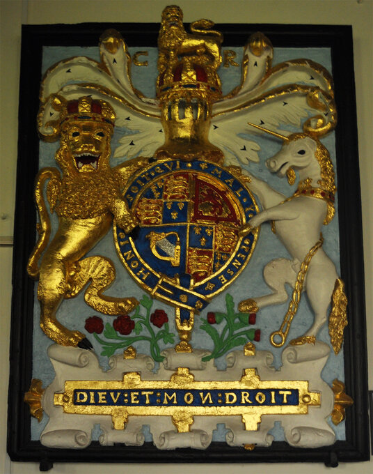Crest in the church