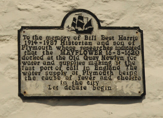 Mayflower in Newlyn