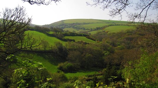 View from the lane to Newmills