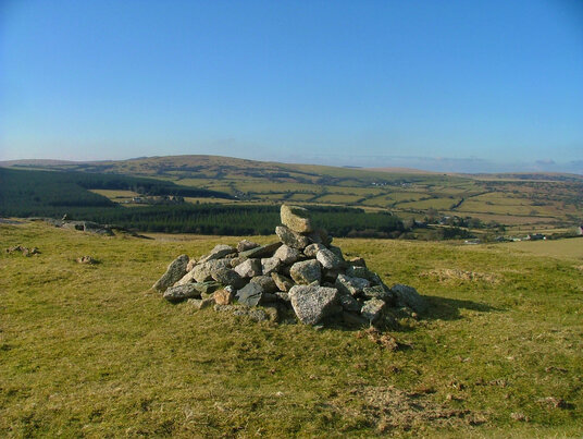 Cairn on Fox Tor