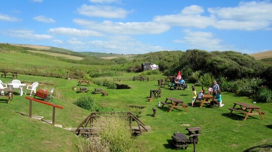 Tea Garden at Northcott Mouth