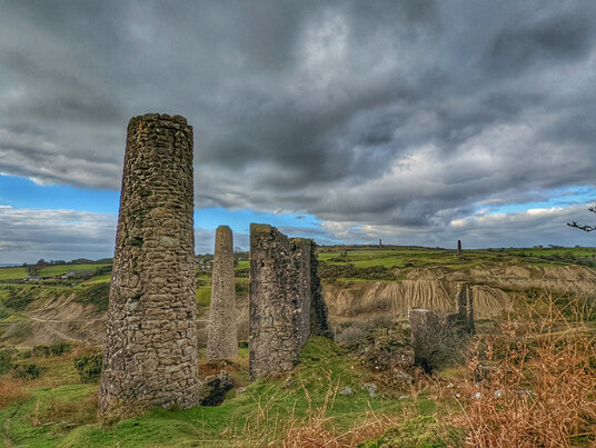 Old Sump mine remains
