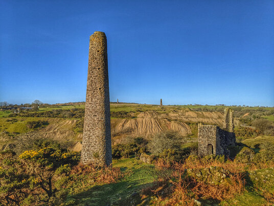 Old Sump mine remains