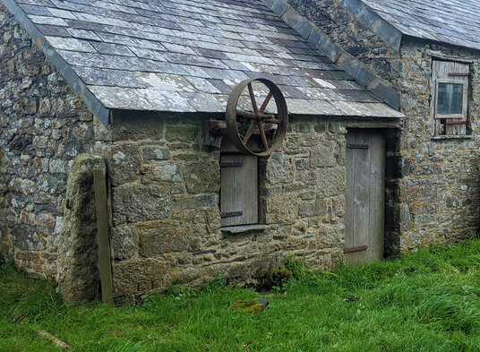 Belt wheel at Oldhay