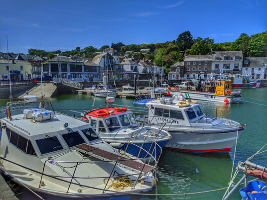 Boats at Padstow Harbour