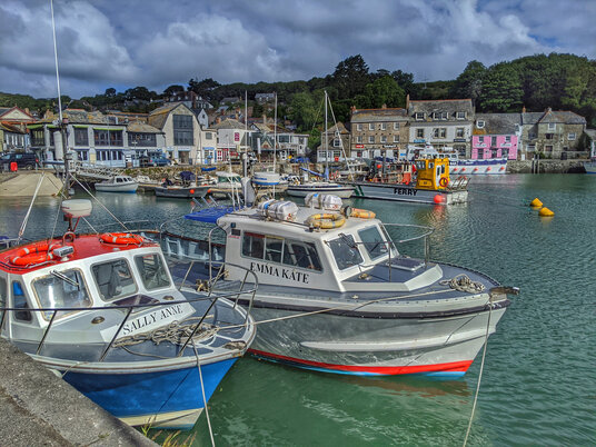 Boats at Padstow Harbour