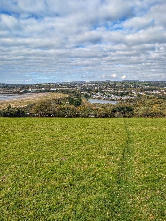 Footpath to Par Beach