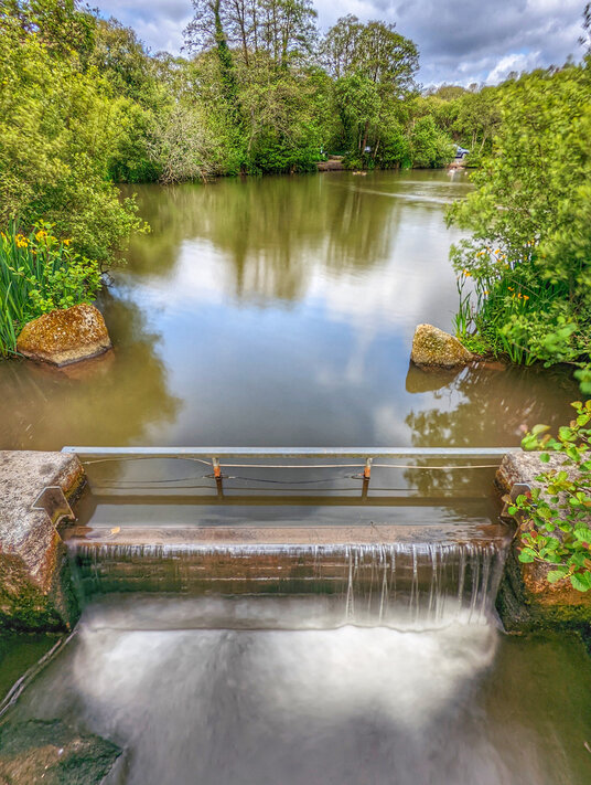Lake near St Andrew's Bridge