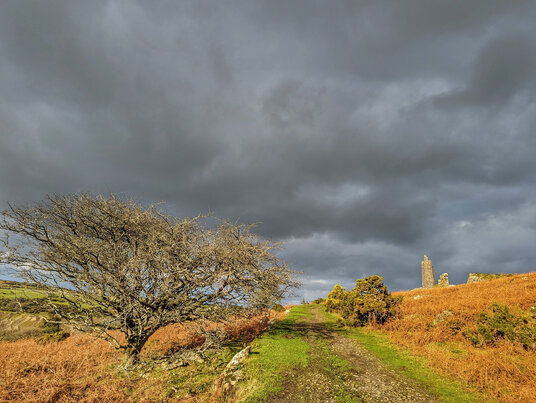Path to the Pierce's Engine House