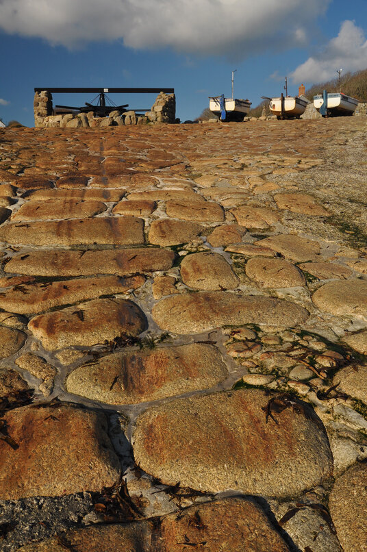 Slipway at Penberth Cove