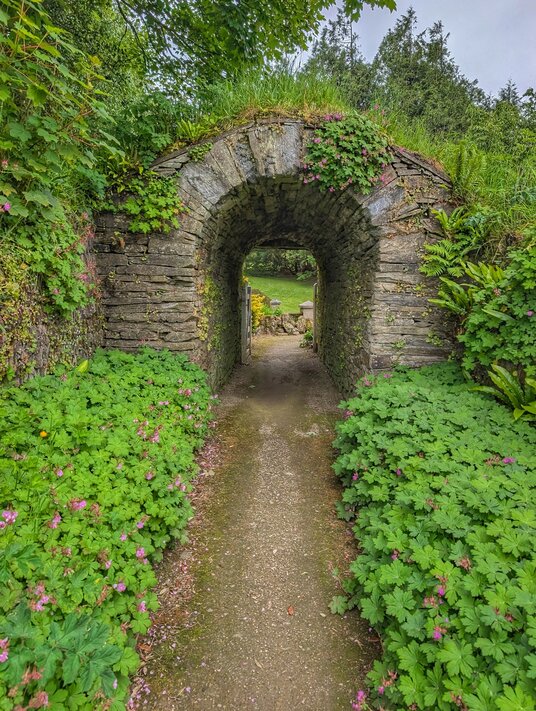Arch at Pencarrow