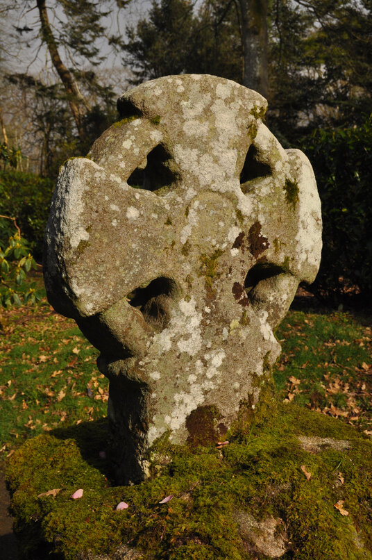 Closeup of the Celtic Cross