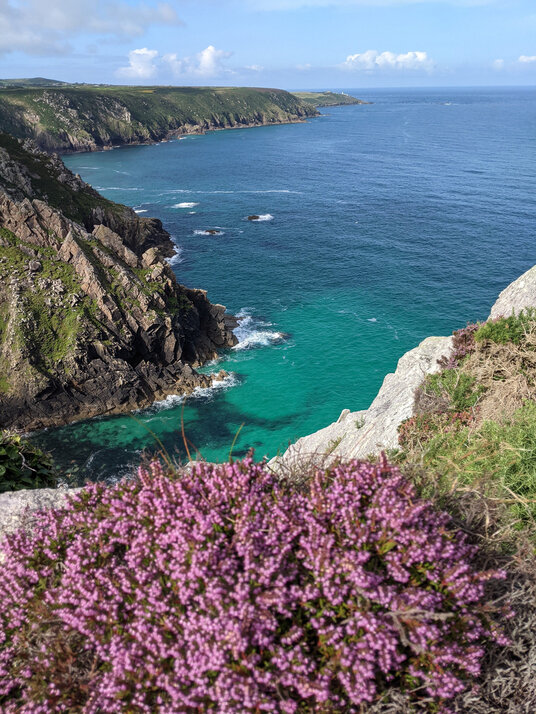 The coastline at Pendeen