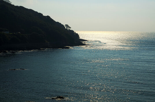 View back towards Pendennis Point