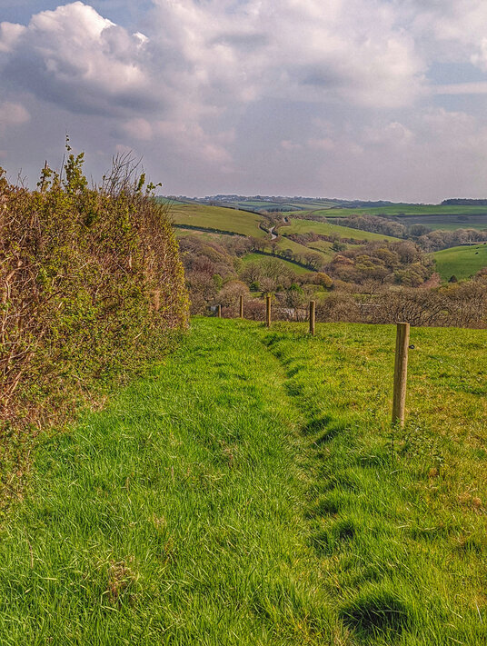 Footpath from Poundstock