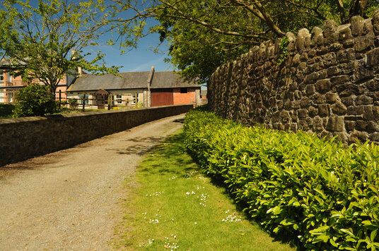 Track to Penfound Manor