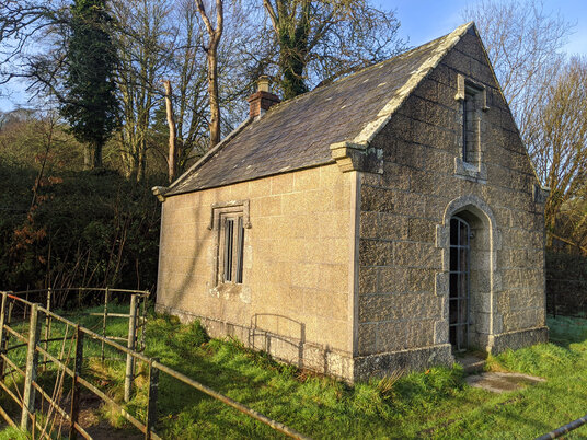 The bath house at Penrose