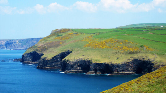 Caves near Pentargon
