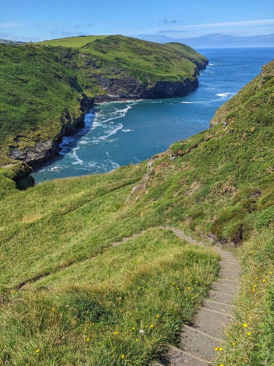 Coast path at Pentargon
