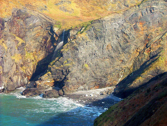 Waterfall at Pentargon