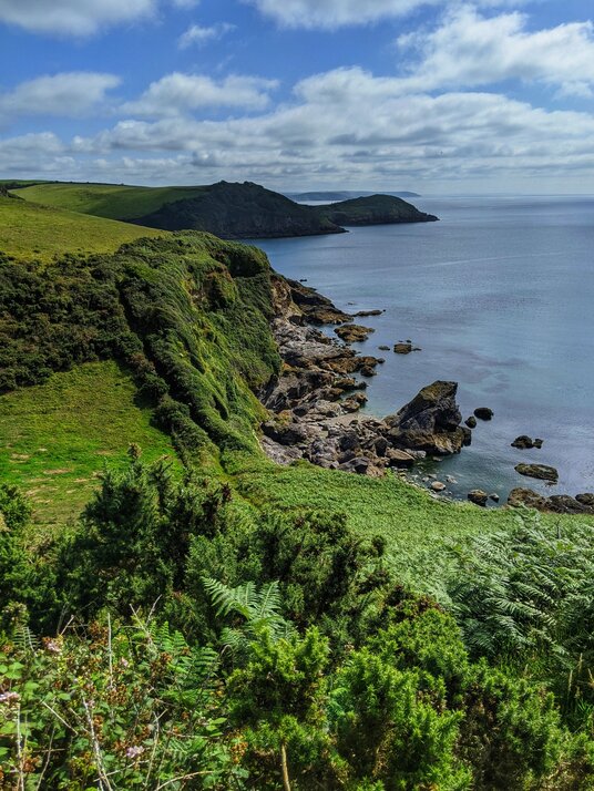 Coastline near Pentewan