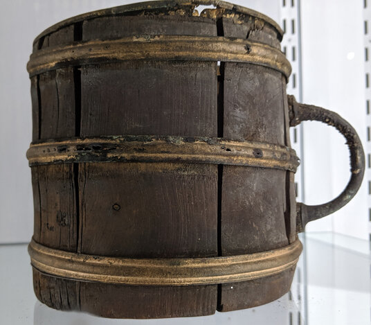 Tankard found in the Pentewan Valley