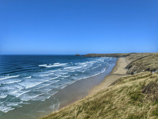 Perran Sands beach