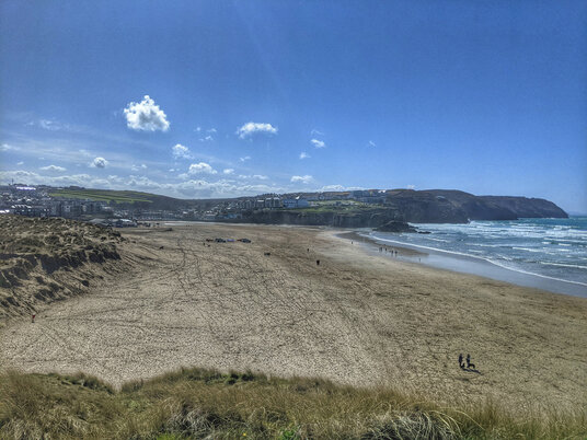 Perranporth Beach