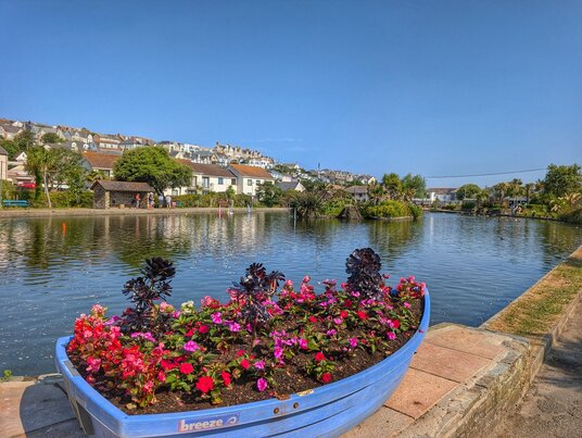 Perranporth Boating Lake