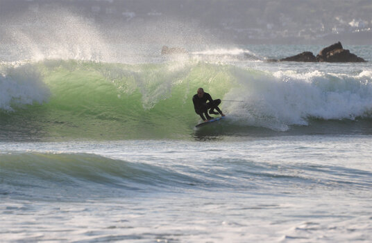Surfer at Perranuthnoe
