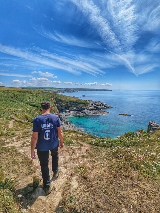 Coast path to Pixie's Cove