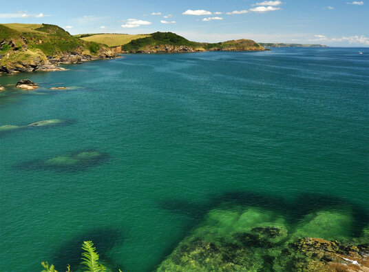 Coastline near Polrudden Cove