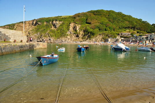 Boats at Polkerris