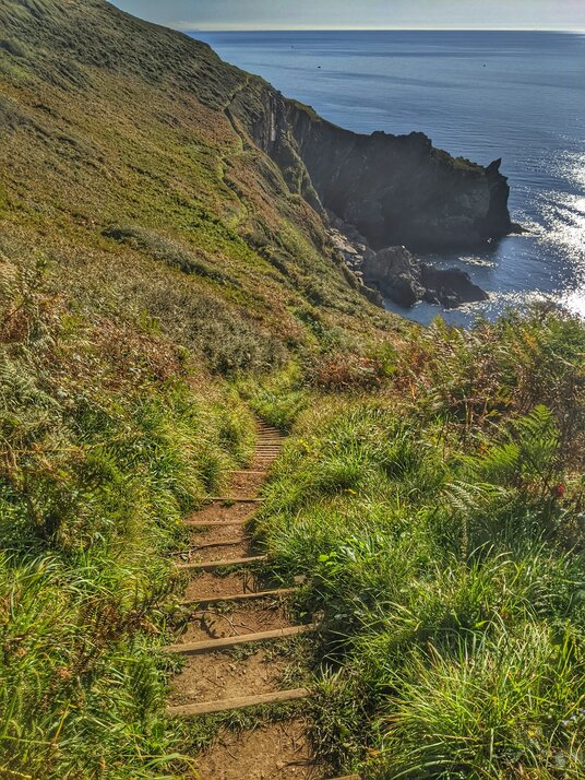 Coast Path from Polperro