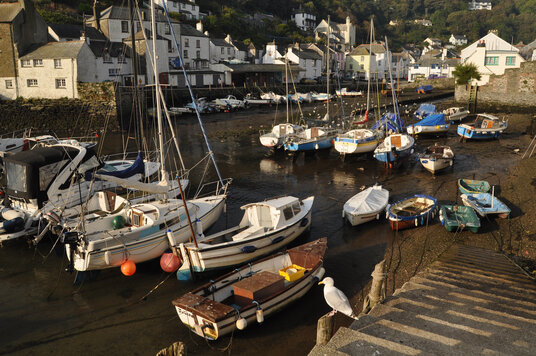 Steps beside the museum