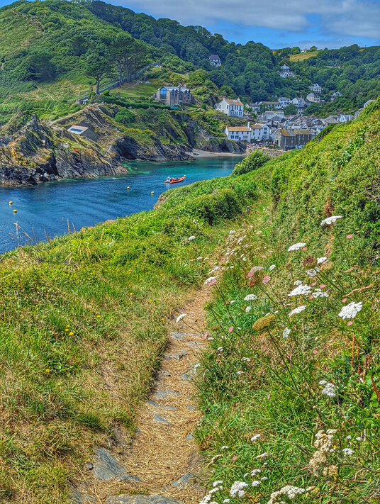 Path from the lighthouse