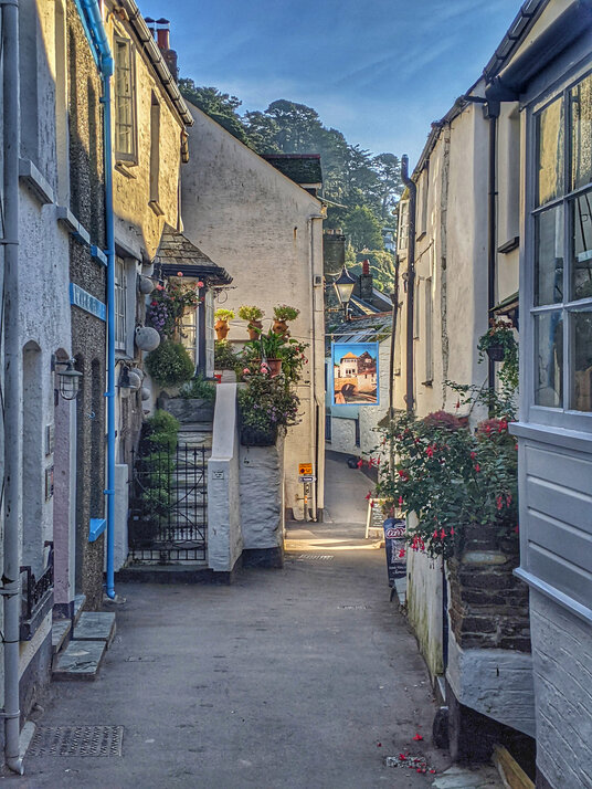 Street view of Polperro