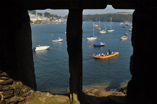 View from the blockhouse